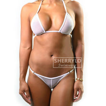 Load image into Gallery viewer, See Through Mesh Micro Bikini Set Women's 2018 Brazilian Sheer Bikinis Sex Swim Lingeries Swimwear Female Swimsuit Costume