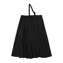 Load image into Gallery viewer, [EAM] High Elastic Waist Brief Big Size Black Single Strap Half-body Skirt Women Fashion Tide New Spring Autumn 2020 1U363
